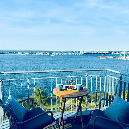 아파트 Waterkant, Loft Am Hafen Mit Traumblick Ueber Hafen, Schlei Und Ostsee