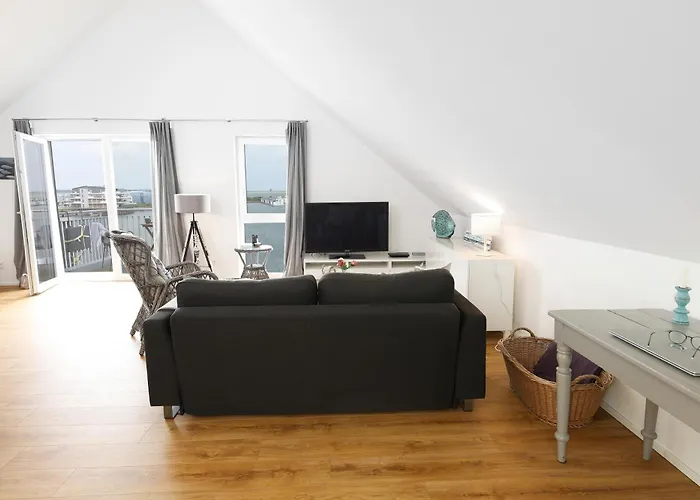 Appartamento Waterkant, Loft Am Hafen Mit Traumblick Ueber Hafen, Schlei Und Ostsee Kappeln